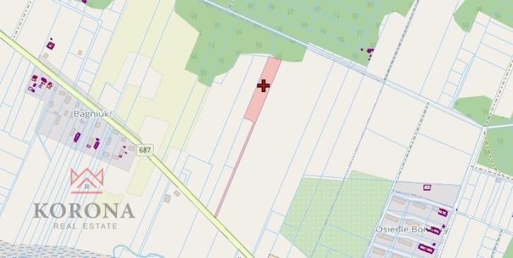Działka Sprzedaż Bagniuki 8