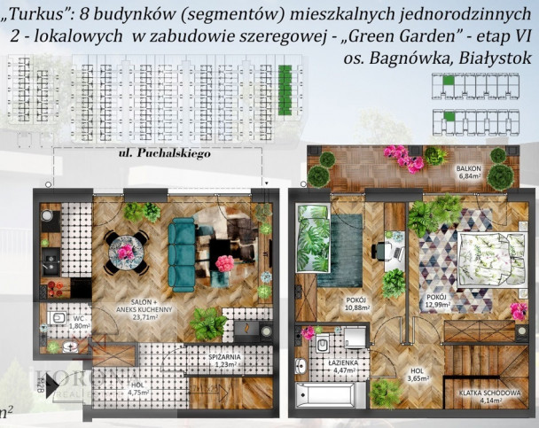 Apartment Sale Białystok Bagnówka Józefa Karola Puchalskiego 3